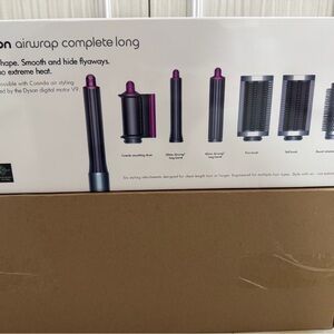 Dyson Airwrap Complete Long - Purple and Black